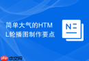 简单大气的html轮播图制作要点