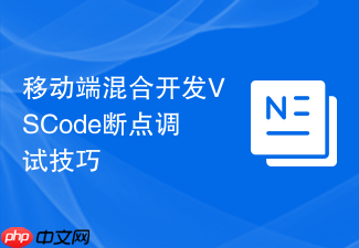 移动端混合开发vscode断点调试技巧