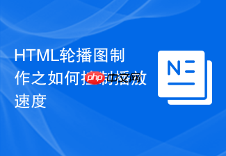 html轮播图制作之如何控制播放速度