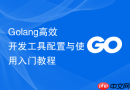 Golang高效开发工具配置与使用入门教程