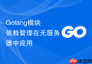 Golang模块依赖管理在无服务器中应用