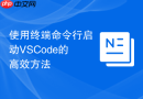 使用终端命令行启动VSCode的高效方法