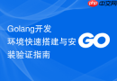 Golang开发环境快速搭建与安装验证指南