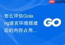 怎么评估golang语言环境搭建后的内存占用