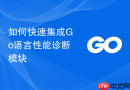 如何快速集成Go语言性能诊断模块