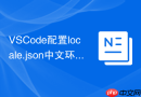 VSCode配置locale.json中文环境常见问题