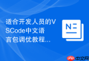 适合开发人员的VSCode中文语言包调优教程