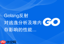 golang反射对逃逸分析及堆内存影响的性能剖析