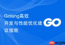 Golang高效开发与性能优化建议指南