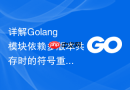 详解Golang模块依赖多版本共存时的符号重定向