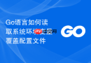 Go语言如何读取系统环境变量覆盖配置文件