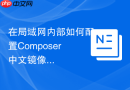 在局域网内部如何配置composer中文镜像(企业方案)