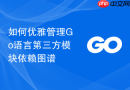 如何优雅管理Go语言第三方模块依赖图谱
