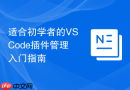 适合初学者的VSCode插件管理入门指南