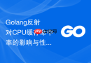 Golang反射对CPU缓存命中率的影响与性能分析