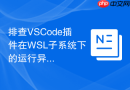排查vscode插件在wsl子系统下的运行异常