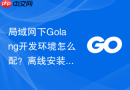 局域网下golang开发环境怎么配?离线安装与验证指南