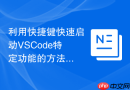利用快捷键快速启动vscode特定功能的方法