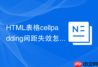 html表格cellpadding间距失效怎么用css border代