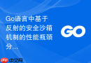 go语言中基于反射的安全沙箱机制的性能瓶颈分析