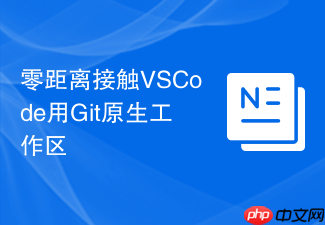 零距离接触vscode用git原生工作区
