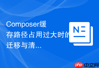 composer缓存路径占用过大时的迁移与清理技巧