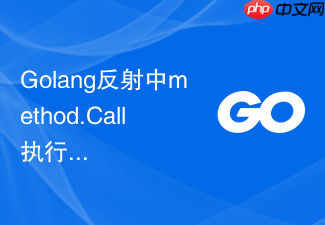 golang反射中method.call执行缓慢的原因与优化