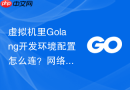 虚拟机里golang开发环境配置怎么连?网络与共享路径设置