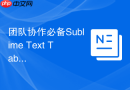 团队协作必备sublime text tab转空格统一步骤