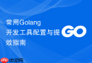 常用golang开发工具配置与提效指南