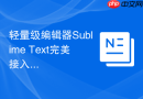 轻量级编辑器sublime text完美接入lsp配置全纪录