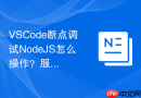 vscode断点调试nodejs怎么操作?服务端代码调试指南