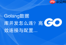golang数据库开发怎么连？高效连接与配置步骤梳理