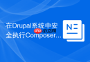 在drupal系统中安全执行composer install命令的要点