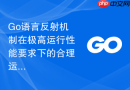 Go语言反射机制在极高运行性能要求下的合理运用