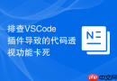 排查vscode插件导致的代码透视功能卡死