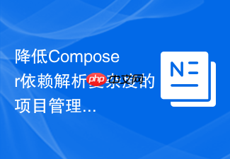 降低composer依赖解析复杂度的项目管理技巧