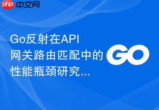 go反射在api网关路由匹配中的性能瓶颈研究