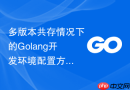 多版本共存情况下的Golang开发环境配置方法