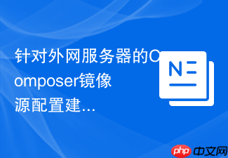 针对外网服务器的composer镜像源配置建议