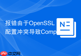 报错由于openssl配置冲突导致composer install命令挂起怎么办?