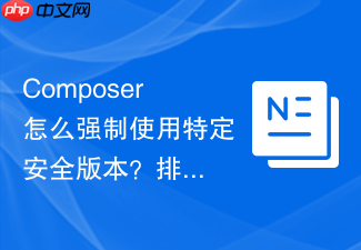 composer怎么强制使用特定安全版本?排除高危漏洞包与镜像【干货】