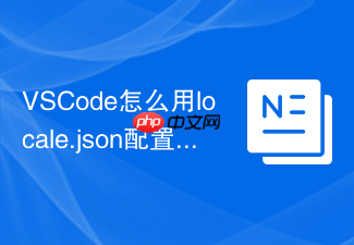 vscode怎么用locale.json配置英文界面