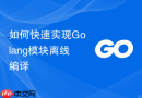 如何快速实现Golang模块离线编译