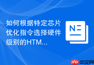 如何根据特定芯片优化指令选择硬件级别的html加速函数工具