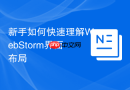 新手如何快速理解webstorm界面布局