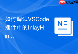 如何调试vscode插件中的inlayhints内联提示