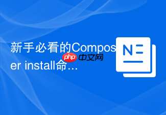 新手必看的composer install命令基础教程