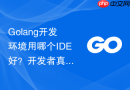 golang开发环境用哪个ide好？开发者真实体验分享