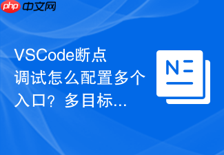 vscode断点调试怎么配置多个入口?多目标调试配置指南